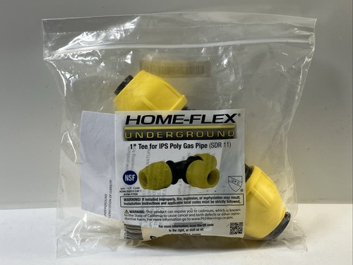 Home flex underground tee - underground, 1"