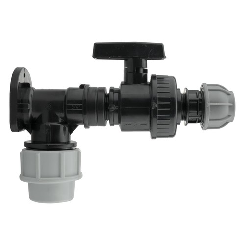Kit piastra flangia - , parete