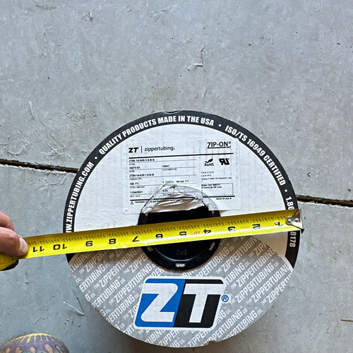 Tubo cerniera zippertubing 100 - tubo,