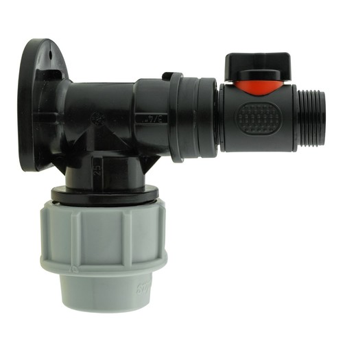 Kit piastra flangia parete